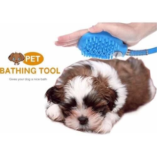 Original Bath Shower Pet Bathing Sprayer Combination Of Shower Sprayer And Scrubber Cleaning Washing Tools For Pets Dogs Supply