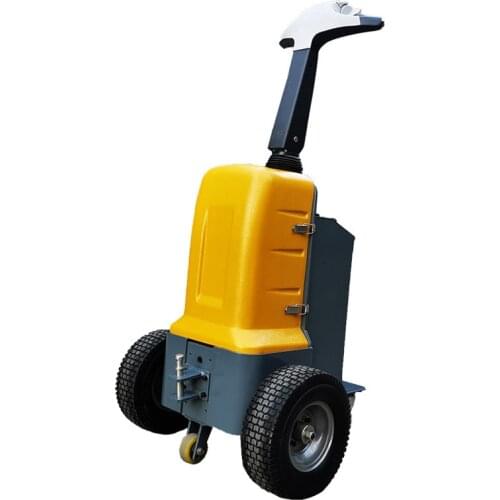 Pedestrian electric tractor small trailer logistics mini handle pallet truck cart