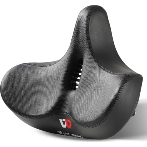 Large Road Bicycle Saddles Breathable Anti-Skid Ergonomic MTB Seat Thicken Widen Soft Hollow Cushion Cycling Accessories Parts