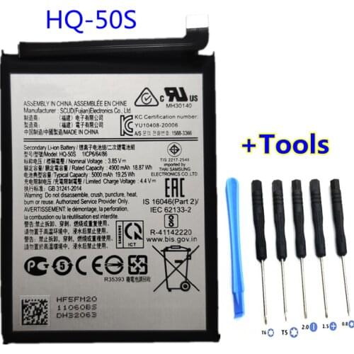Replacement 3.85V 5000mAh HQ-50S Battery For Samsung A02s Battery 5000mAh