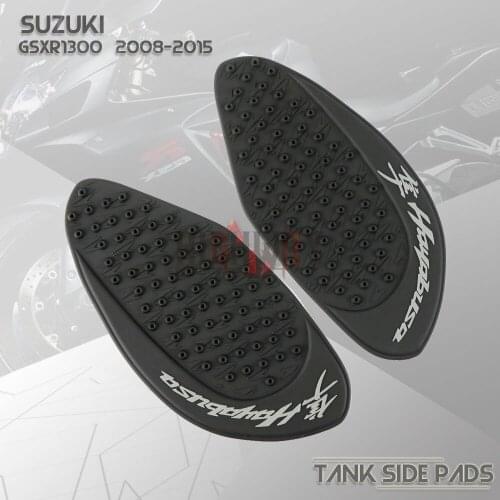 Protector Anti Slip Tank Pad Sticker Gas Knee Grip Traction Side Decal for Suzuki Hayabusa GSX1300R 2008-2015
