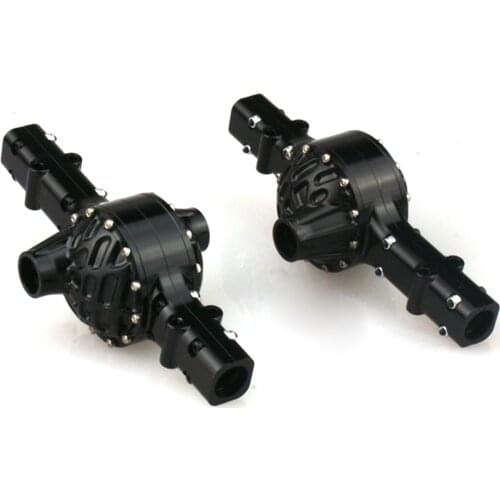 1/14 Rc Truck Tamiya Tractor Axles Shell Metal Original Rear Axle Cover Set LESU Model Accessories 1pc