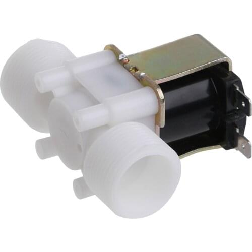 3/4" AC 220V PP N/C Electric Solenoid Valve Water Control Diverter Device