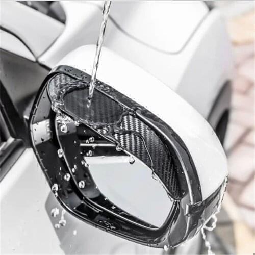 Carbon fiber car rearview mirror rain eyebrow for Geely Vision SC7 MK CK Cross Gleagle SC7 Englon SC3 SC5 SC6 SC7 Panda