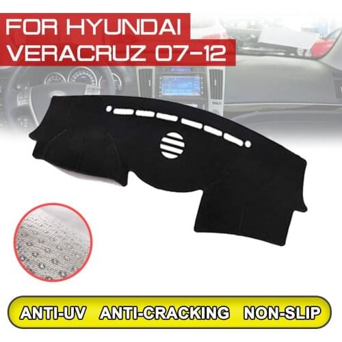 For Hyundai Veracruz 2007 2008 2009 2010 2011 2012 Car Dashboard Mat Anti-dirty Non-slip Dash Cover Mat UV Protection Shade