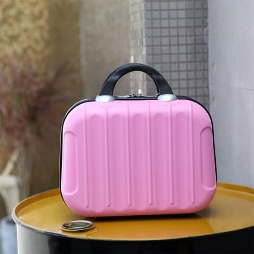 Cosmetic bag outing small box Korean style hand luggage female small 14-inch small suitcase carrying case