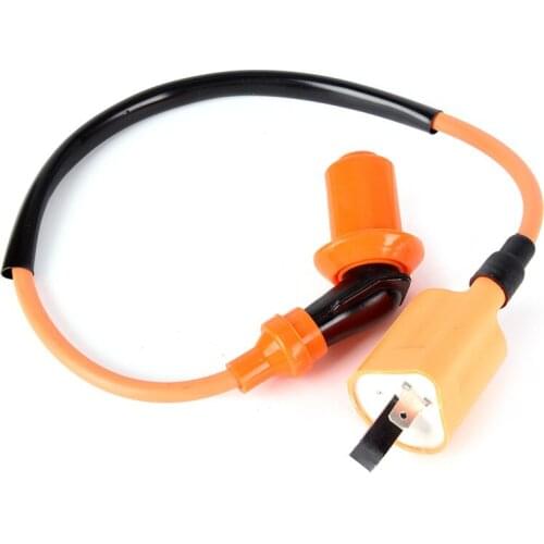 New Orange Rubber Racing Ignition Coil for 125cc 150cc 200cc ATV Quad Dirt Pit Bike Scooter Buggy