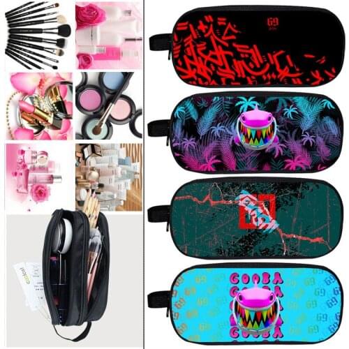 New 3D 6IX9INE Zipper Tekashi 69 Storage Rapper 6ix9ine Cosmetic Case Pencil School Supplies Stationery Album GOOBA Makeup Pouch