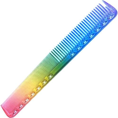 Rainbow Comb Hairdressing Salon Equipment Plastic Comb Hair Cutting Styling Tool Personal Health Care Accessories Supplies