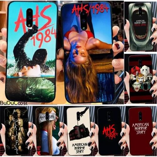 Riccu TV American Horror Story AHS 1984 Phone Case For Redmi 6 4X 7 7A 8 GO K20 Note 4 4X 5 5A 6 6 Pro 7 8 8pro Black TPU Soft