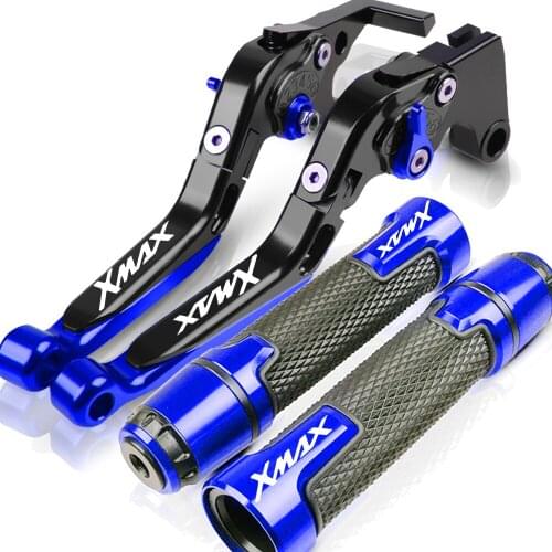 For YAMAHA XMAX300 XMAX400 XMAX X-MAX 125 250 300 400 2017 2018 2019 2020 ALL Years Motor Brake Clutch Levers Handlebar Grips