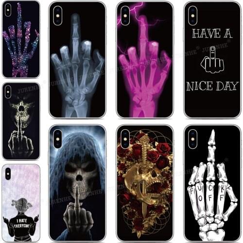 Silicone Middle Finger Cover For Ulefone Note 9P 8P 7P Armor X7 X3 7 6 6E Power 6 OnePlus 8T Z 8 Nord N100 N10 5G Phone Case