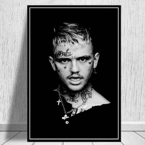 Modern Lil Peep Music Rapper Canvas Painting Posters and Prints Quadro Wall Art Picture for Living Room Home Decoration Cuadros