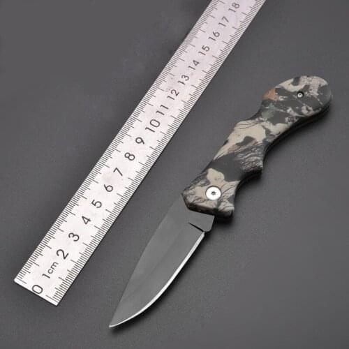 Outdoor Mini Knife Multifunctional Folding Knife Camping Survival Rescue Tool Self-defense Knife Sharp Blade Comfortable Handle