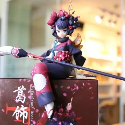 Japanese Anime 18cm Fate/Grand Order Katsushika Hokusai Noodle Stopper PVC Action Figure Collectible Model Toys Gift