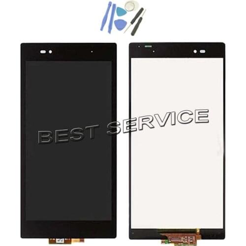 For Sony for Xperia Z Ultra XL39h XL39 C6802 C6806 C6833 LCD Display touch screen with digitizer Assembly + Tools