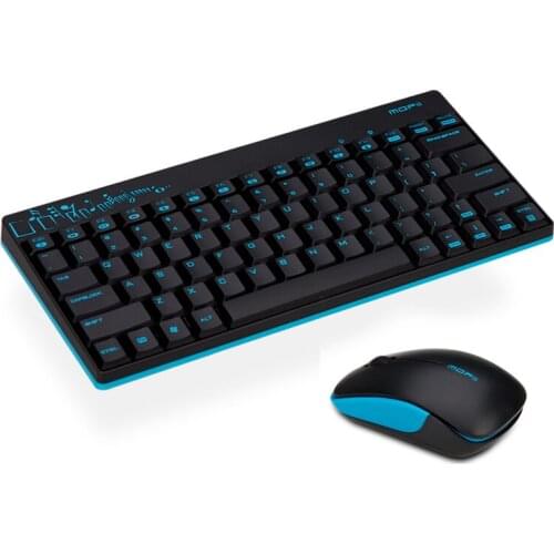 1set Wireless Keyboard and Mouse 87 Key 2.4G Office AAA and AA BatteriesFor Tablet/ Laptop/ Desktop Computer