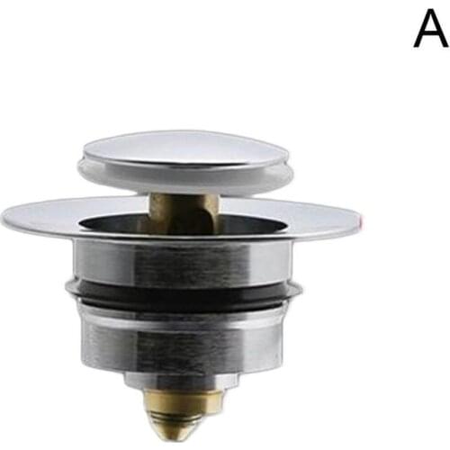 1pc Universal Wash Basin Bounce Drain Filter Sink Drain Vanity Stopper Bathroom Accessories Washbasin Drain