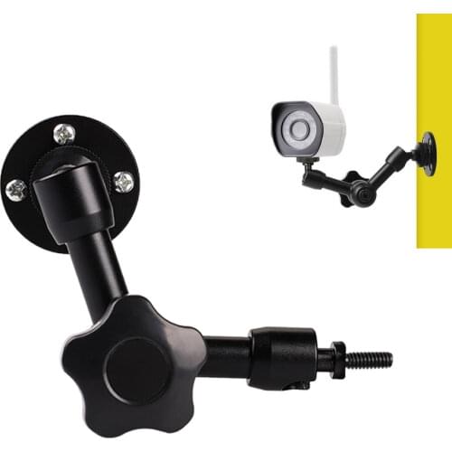 11/7 Inch Friction Articulating Magic Arm with Wall Mount 1/4 Standard Thread for Webcam LED Light DSLR Camera Accessories