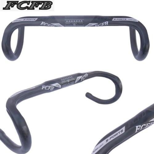 2017 FCFB road Carbon Handlebar Road Bicycle Handlebars bent bar Torayca T700 cycling handlebar matt UD bike parts 40/42/44cm