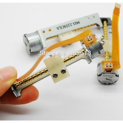 FREE SHIPPING ! NEW 4V-5V dc 2 phase 4 wire steper motor with nut drive mini stepping motor Stepper angle 18 degree