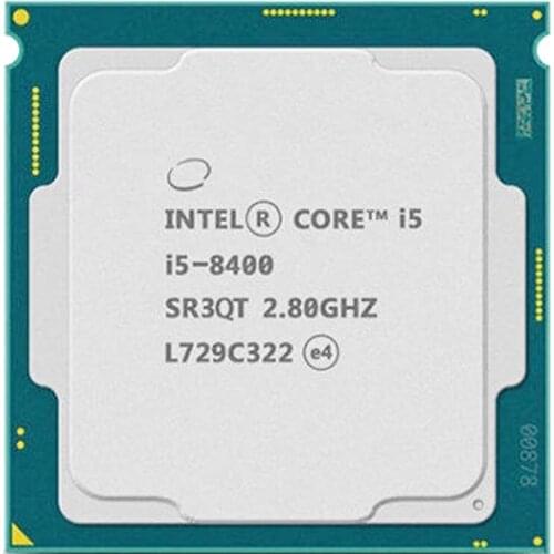 Intel Core i5-8400 i5 8400 2.8 GHz Six-Core Six-Thread CPU Processor 9M 65W LGA 1151