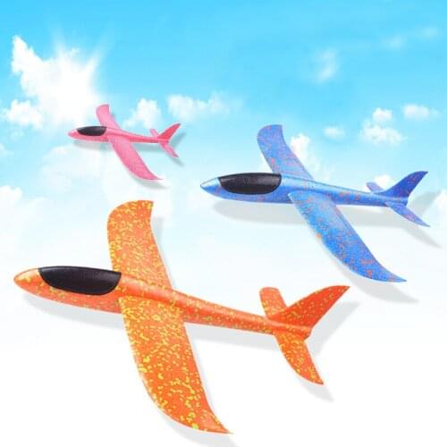 EPP Foam Hand Throw Flying Glider Planes Toys For Children Outdoor Launch Aeroplane Model Plane Kids Gift FunToys