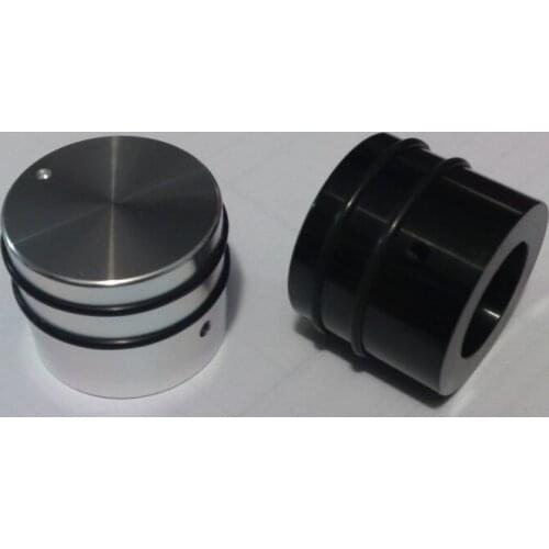 Φ30mm silver bright aluminum volume knob for flower handle, round handle, semi-round handle potentiometer