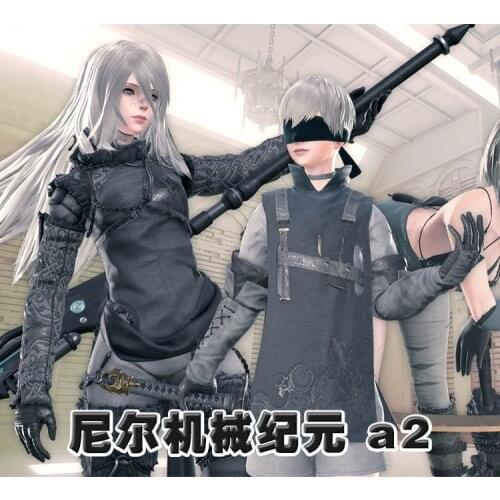 Game NieR:Automata A2 Cosplay Costume YoRHa Type A No. 2 Cosplay Costume Winter suit cos