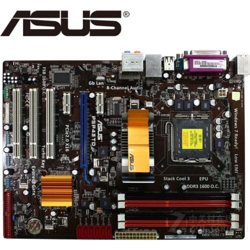 ASUS P5P43TD PRO original motherboard for intel LGA 775 DDR3 16GB USB2.0 P43 used Desktop motherborad