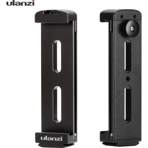 Ulanzi U-PAD Pro Metal Tablet Tripod Mount Holder Clamp Cold Shoe Mount 1/4 Inch Screw 5.16-9.96in for iPad/ iPad Mini/ iPad Pro