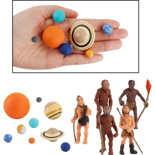 Simulation PVC Human /Planet Model Action Figure Kids Cognitive