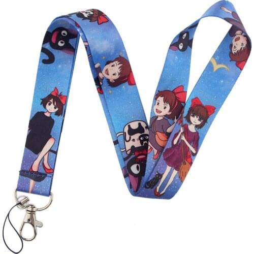 Cartoon funny Funny art Lanyard Neck Key Strap for Phone Keys ID Card Cartoon webbings ribbons