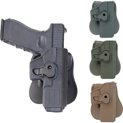 New Tactical IMI Gun Holster For Glock 17 18 19 22 23 26 32 43 Left Right Hand Pistol Holster Waist Belt Hunting Accessories