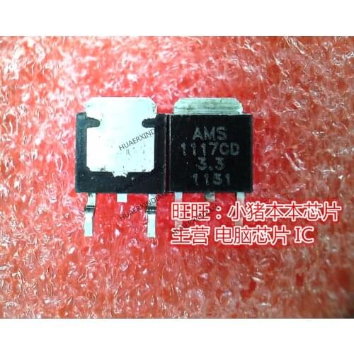 New original AMS1117CD-3.3 AMS1117CD3.3 TO252 High Quality