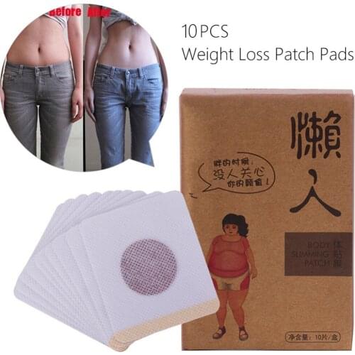 40PCS Traditional Chinese Medicine Slimming Navel Sticker Slim Patch Lose Weight Fat Burning White Slim Patch Natural Plaster