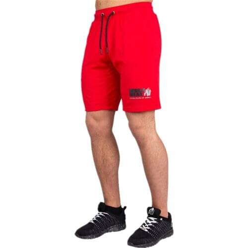 Casual Print Shorts Men Gym Fitness Bodybuilding Cotton Short Pants Male Summer Running Sport Bermuda Summer Workout Sweatpants