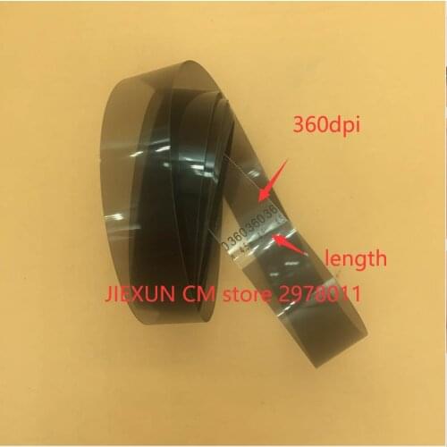 2PCS 360LPI encoder raster strip for Allwin Human Konica 512i head encoder tape film grating H9740 reader15mm 360dpi 4.5M 5Meter