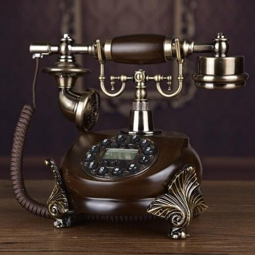 Fashion antique telephone vintage landline Fixed telephone/Hands-free/blue backlit Caller ID