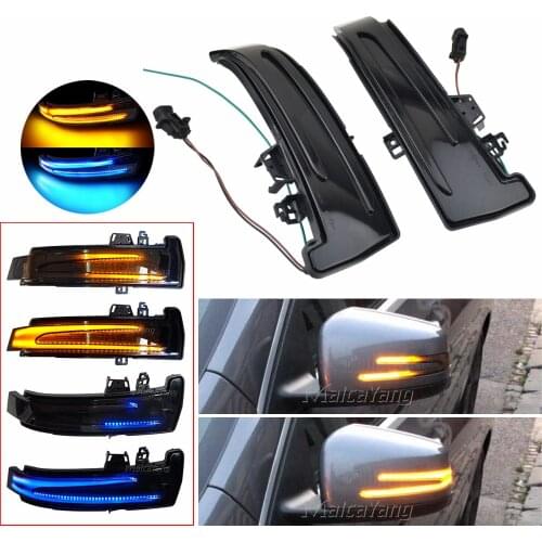 LED Dynamic Turn Signal Light Side For Mercedes Benz A B C E S CLA GLA CLS W176 W246 W204 W212 X156 Side Mirror Signal Lights