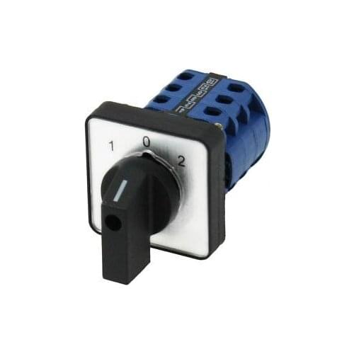 1-0-2 3 Positions Rotary Cam Universal Changeover Switch LW28-20/3