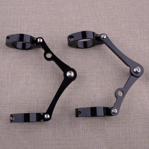 1 Pair Motorcycle Headlight Mount Bracket HeadLamp Holder Fit For 39mm 41mm Fork Tube Accessories