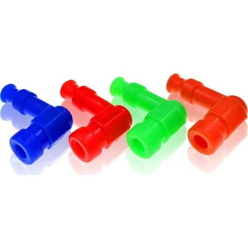 1PC Motorcycle Universal Spark Plug Trend Cool Motorcycle Fire Rubber High Pressure Cap Durable Aging Corrosion Resistant