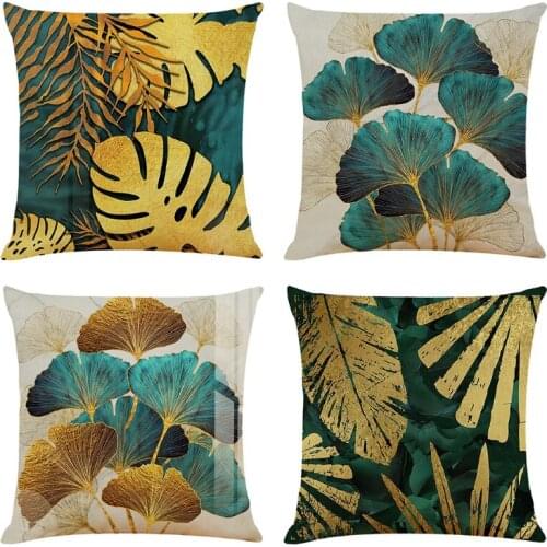 45*45cm Pillowcase Art Deco Painting Printing Pillowcase Sofa Seat Car Pillowcase