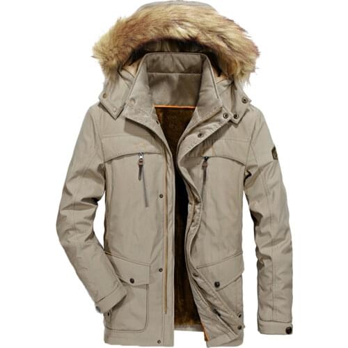 BUTUIERN Men's Long Parkas