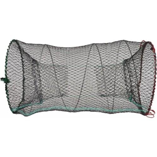 Fishing cast nets fish crab trap network cages shrimp nylon netting Automatic Fishing Cage Foldable Trap Cast Net Folding