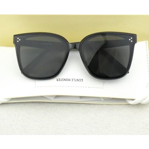 Korea Luxury Brand New Sunglasses Women 2020 New Classic Monster Design Square Frame Sun glasses Fashion Man GM Sunglasses RICK