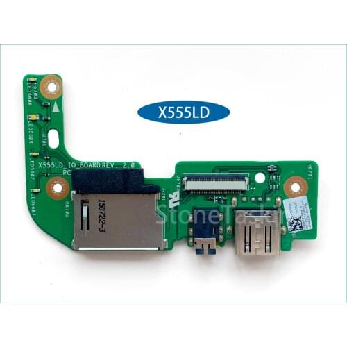 Original FOR ASUS X555LD X555L X555LA K555L A555 F555L Laptop USB card Board X555LD IO BOARD REV2.0 100% Tested