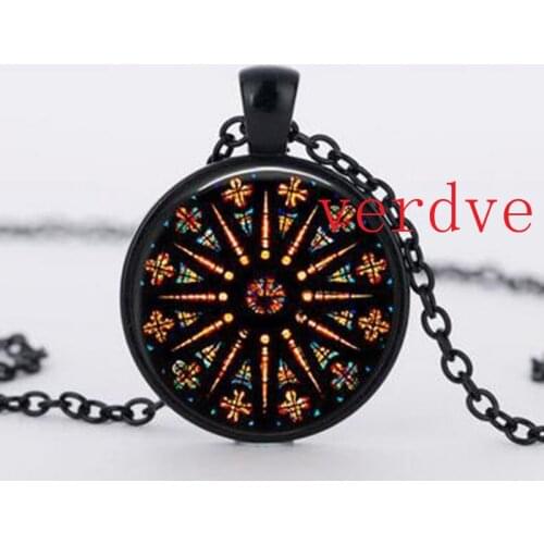 Ragnar Vikings necklace Scandinavian Norsemen pendant jewelry Cothic Glass Photo Cabochon Necklace pendant Gifts