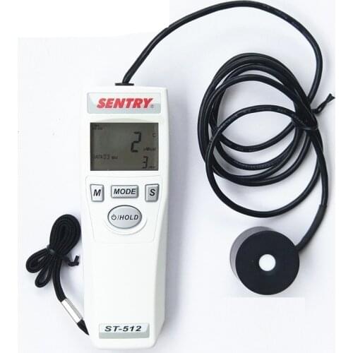 SENTRY ST-512 Portable Ultraviolet Light Radiation UV Meters Lux Meter UVC Photometer Illumination Meter ST512 UV Light Meter